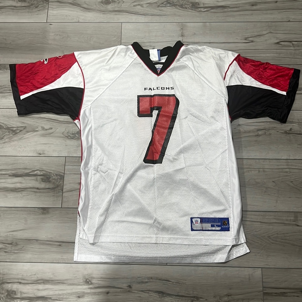 Michael Vick Atlanta Falcons White Jersey Reebok Size Men’s Large